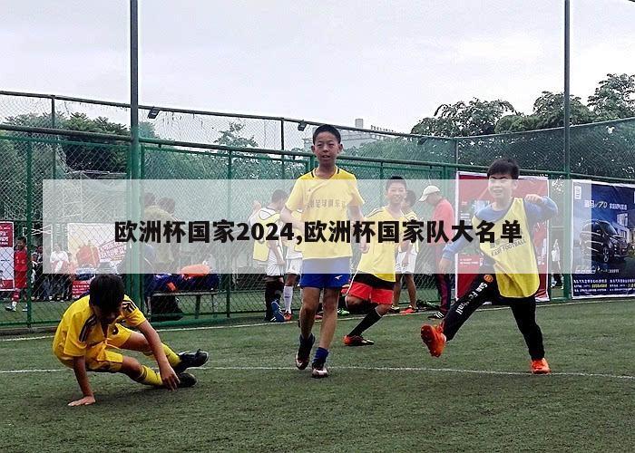 欧洲杯国家2024,欧洲杯国家队大名单